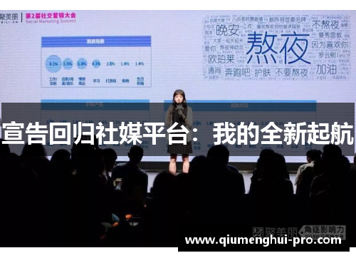 宣告回归社媒平台:我的全新起航